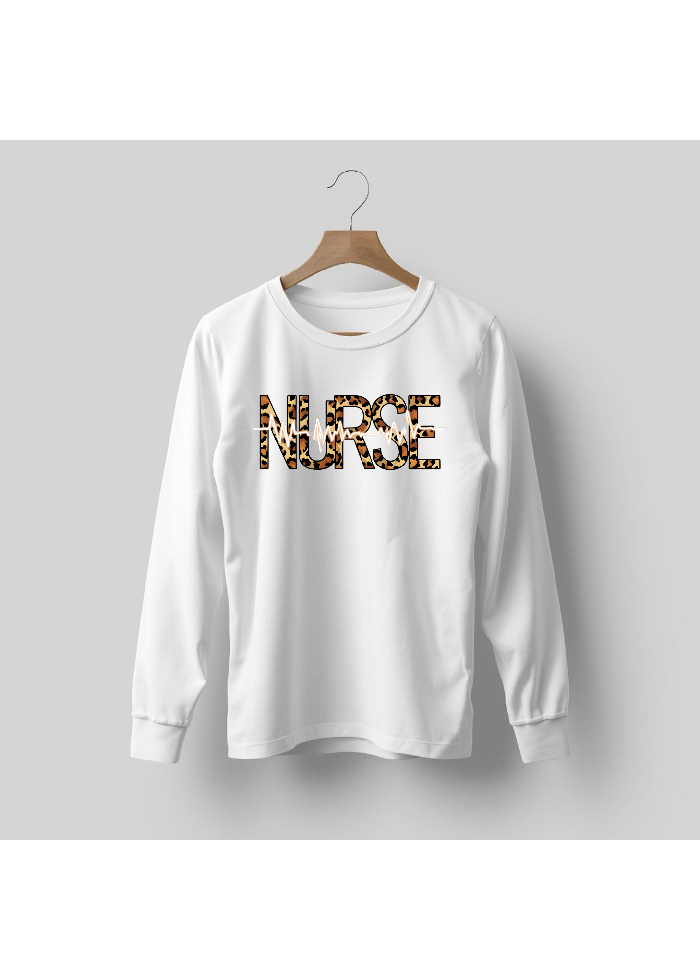 Leopard Pulse Nurse Graphic