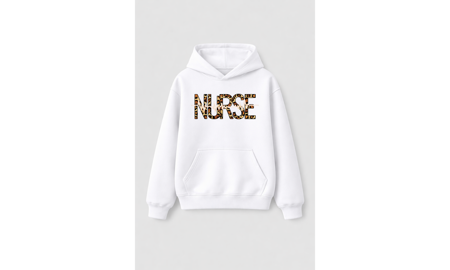 Leopard Pulse Nurse Graphic