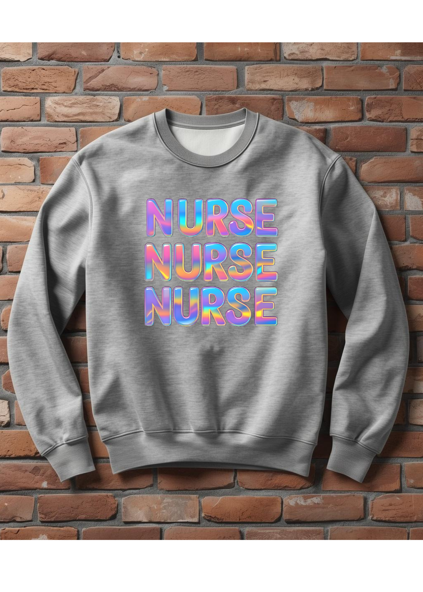 Triple Nurse Retro Graphic