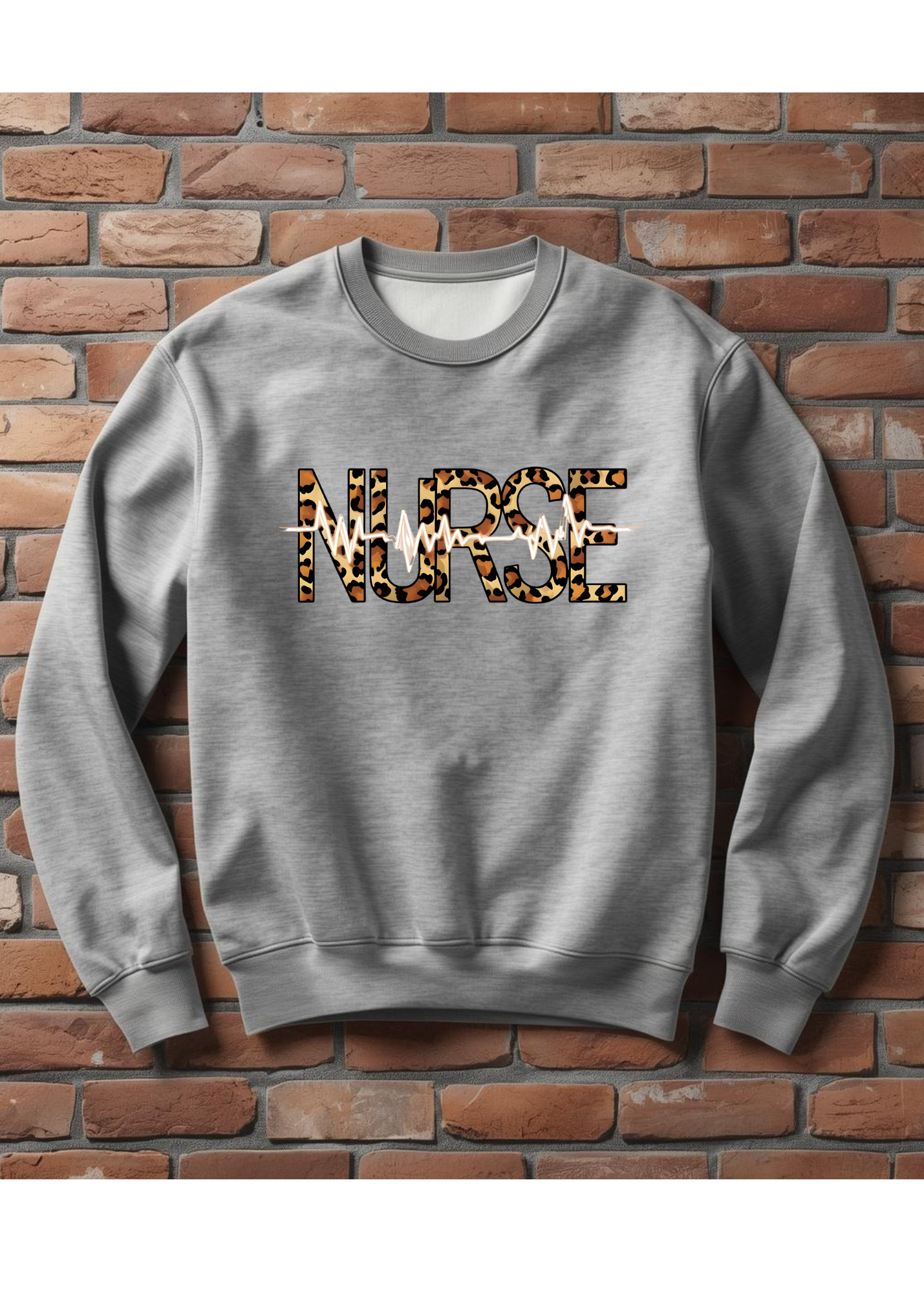 Leopard Pulse Nurse Graphic