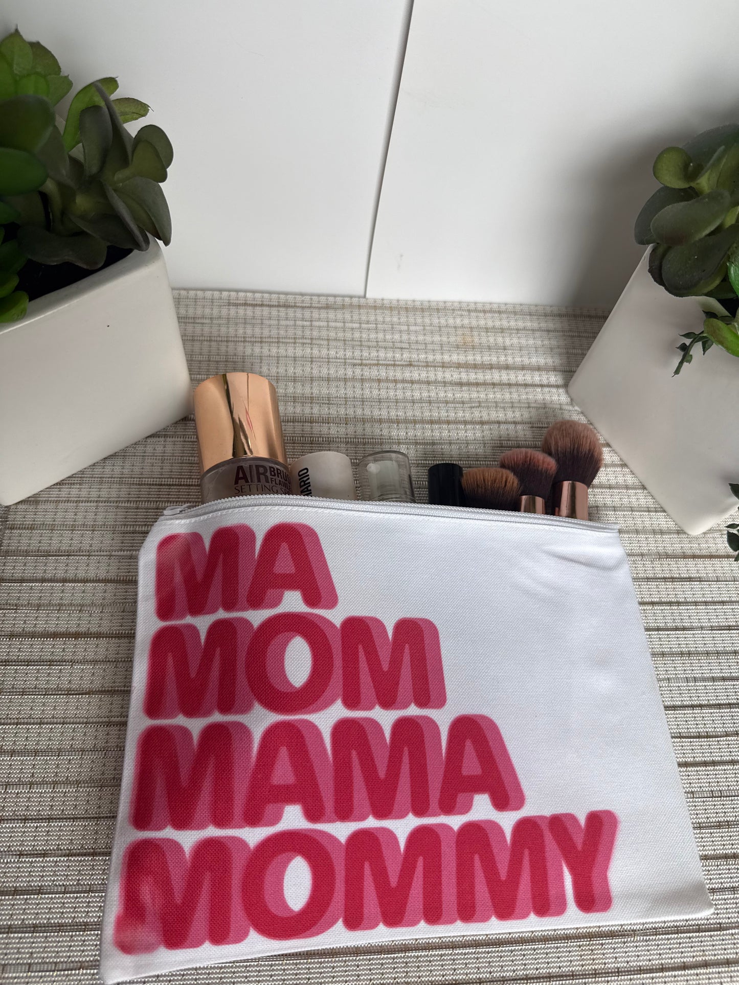 Ma Mom Mama Mommy Cosmetic Bag