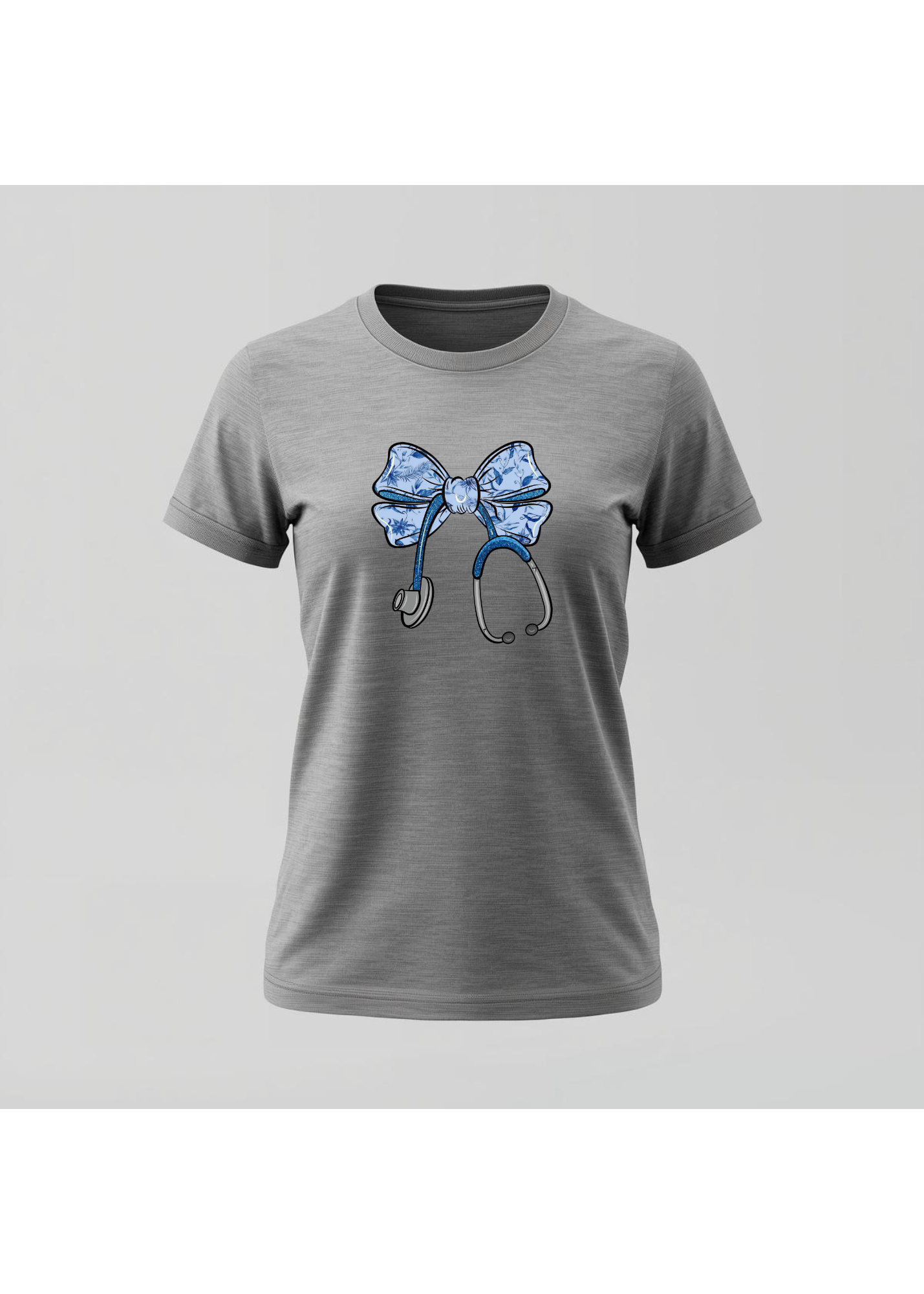 Coquette Nurse Bow Graphic