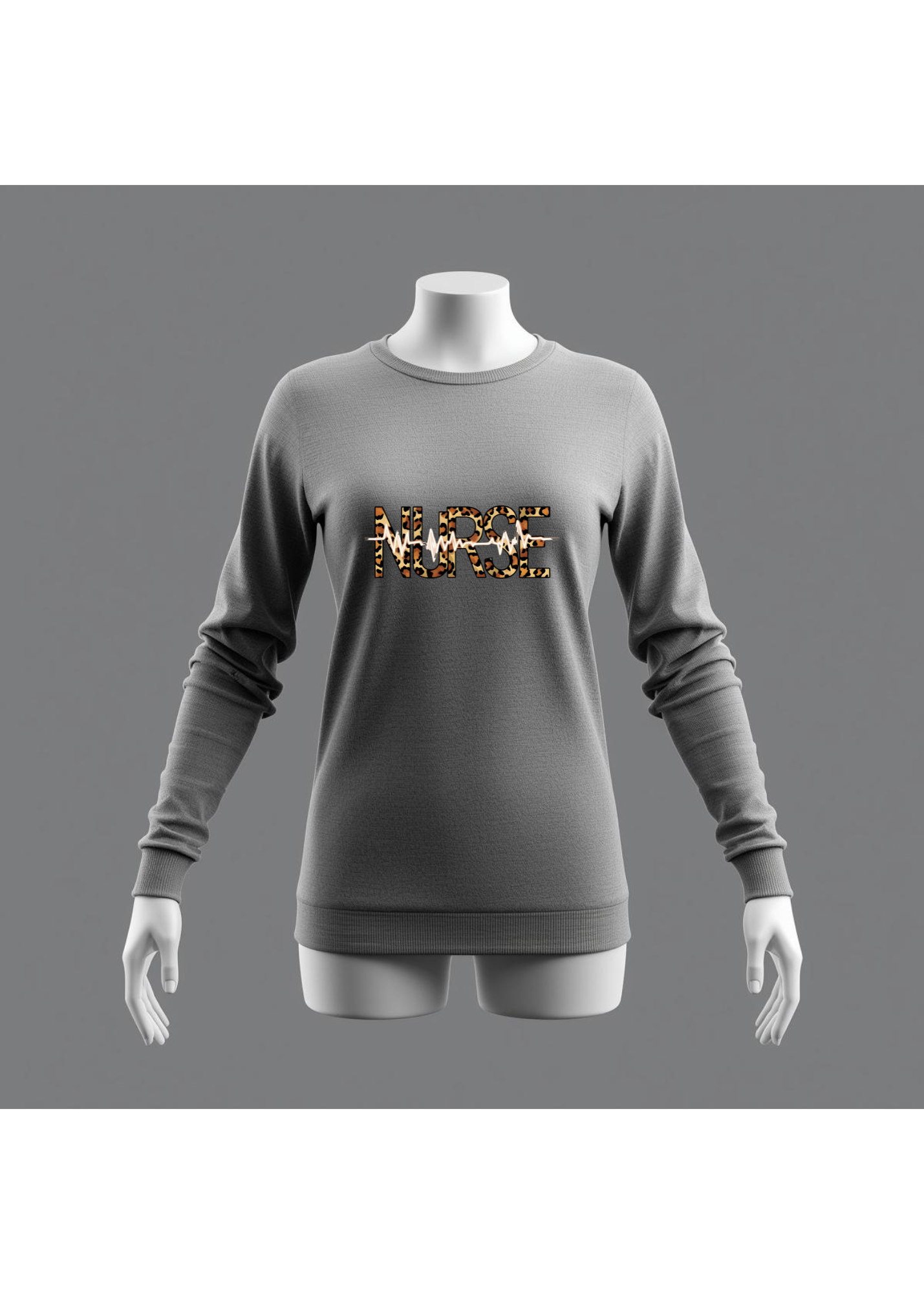 Leopard Pulse Nurse Graphic