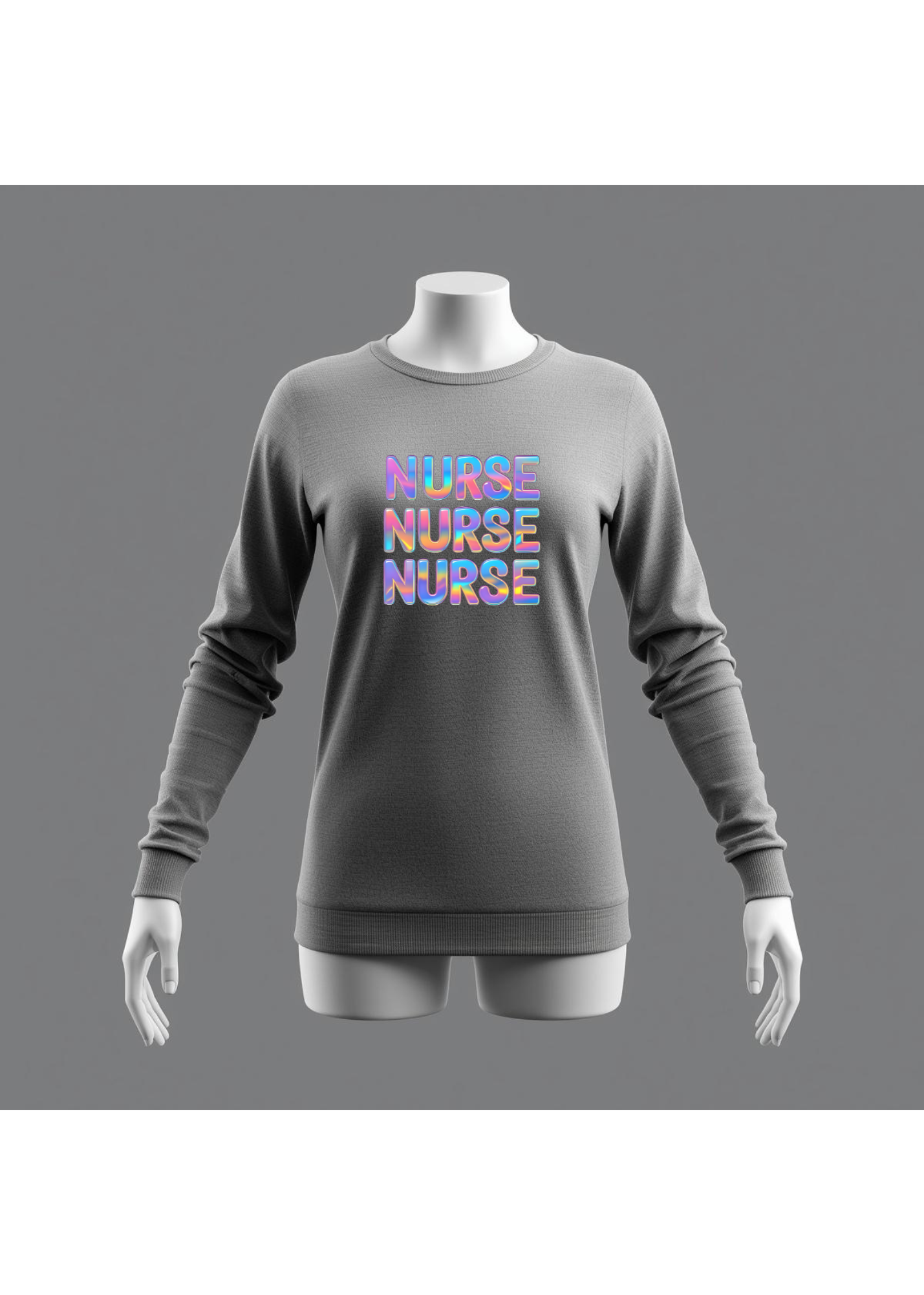 Triple Nurse Retro Graphic