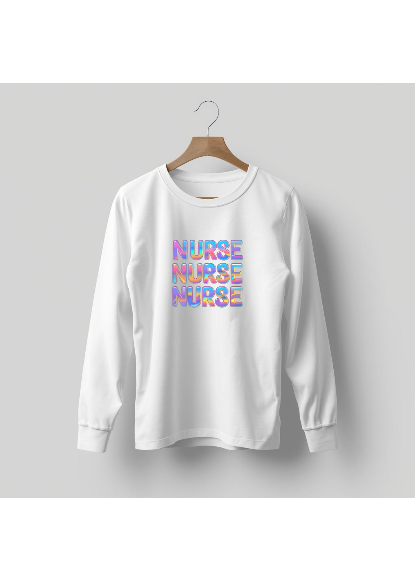 Triple Nurse Retro Graphic