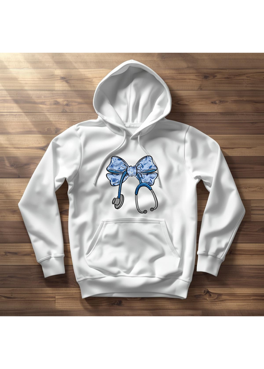 Coquette Nurse Bow Graphic