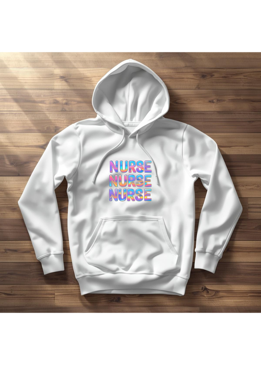 Triple Nurse Retro Graphic