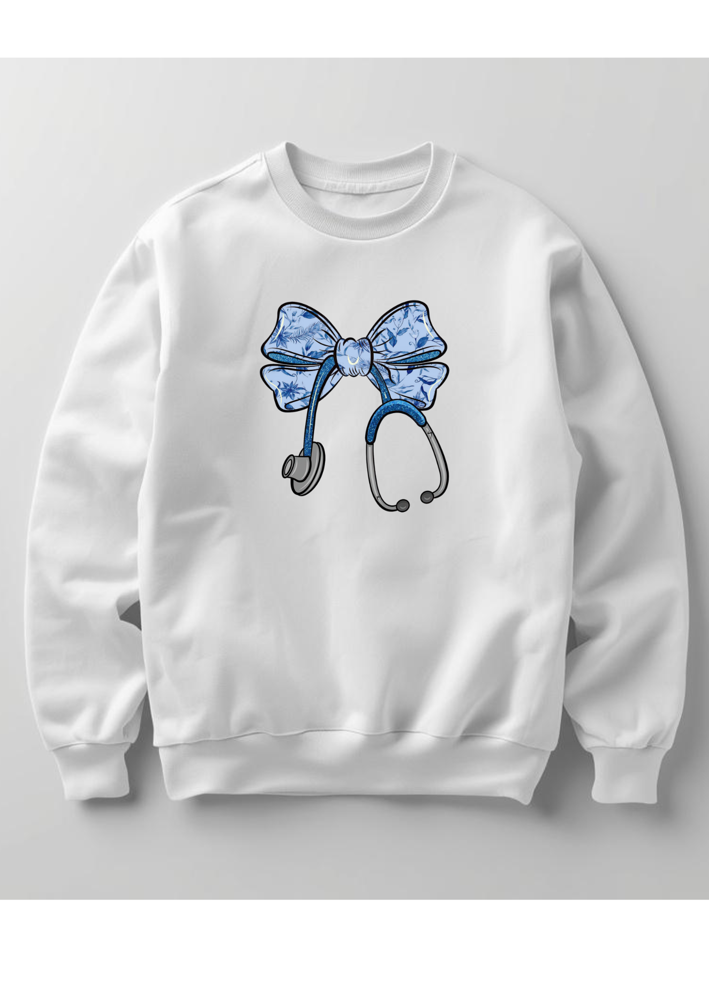 Coquette Nurse Bow Graphic