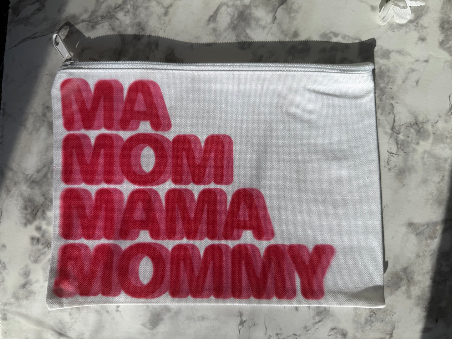 Ma Mom Mama Mommy Cosmetic Bag