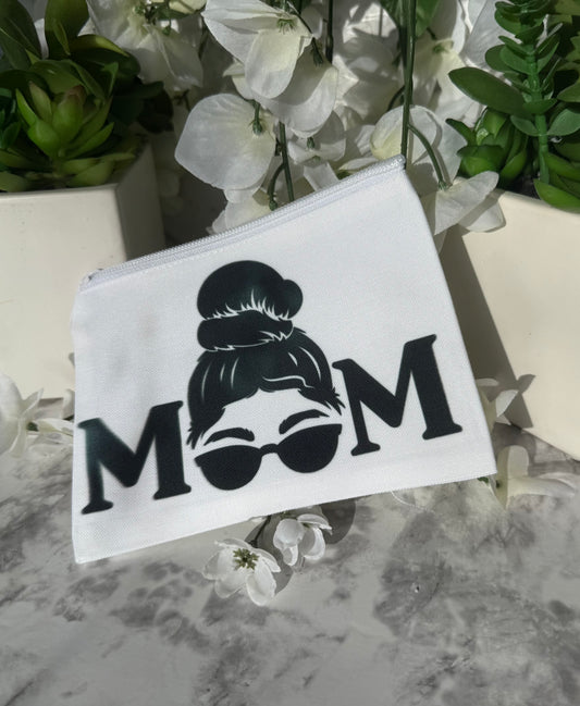 Stylish Mom Bun Makeup Bag
